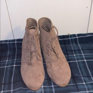 Brown ankle boots